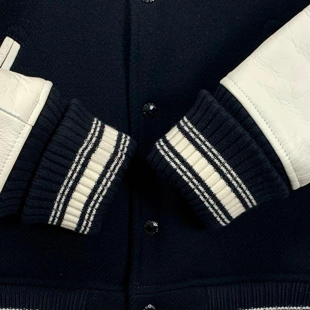 GR CootieProductions スタジャン 袖革 ドンキー襟