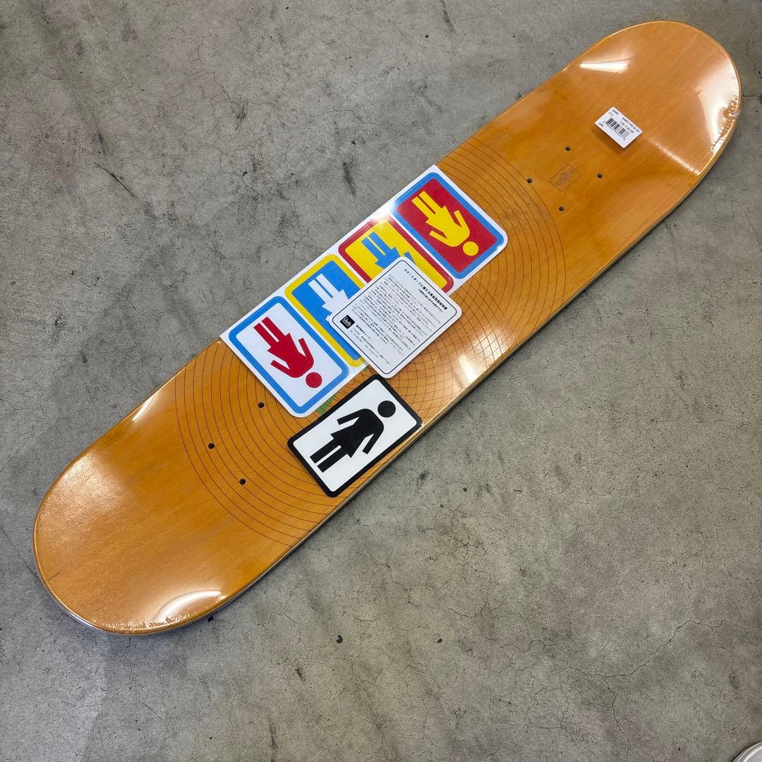 GIRL スケートボード キッズデッキ 7.25インチ