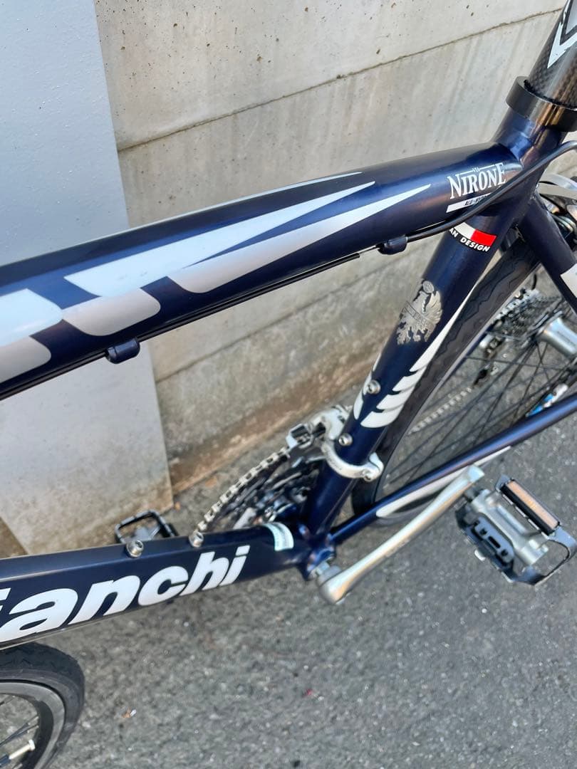 超美品・整備済】ビアンキ ビアニローネ7 27速 ロードバイク CT470mm