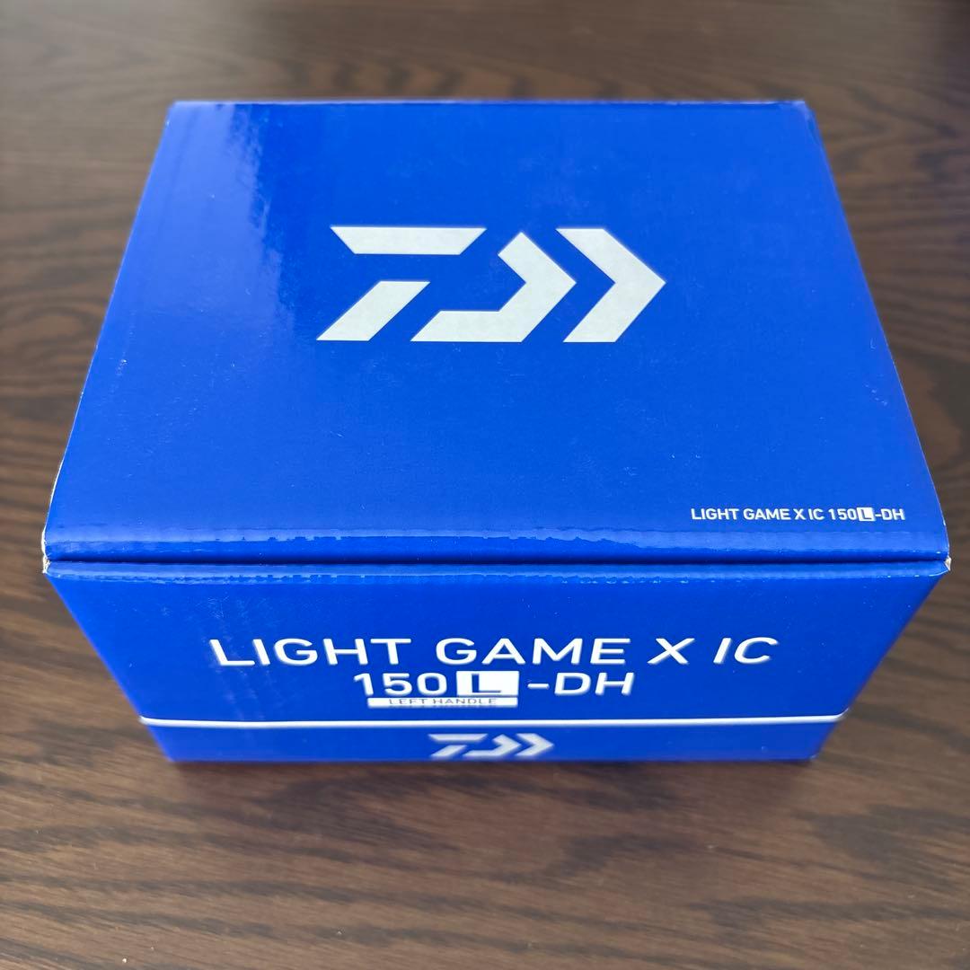 ダイワ　ライトゲーム Ｘ　IC 150L DH 左巻き ベイトリール