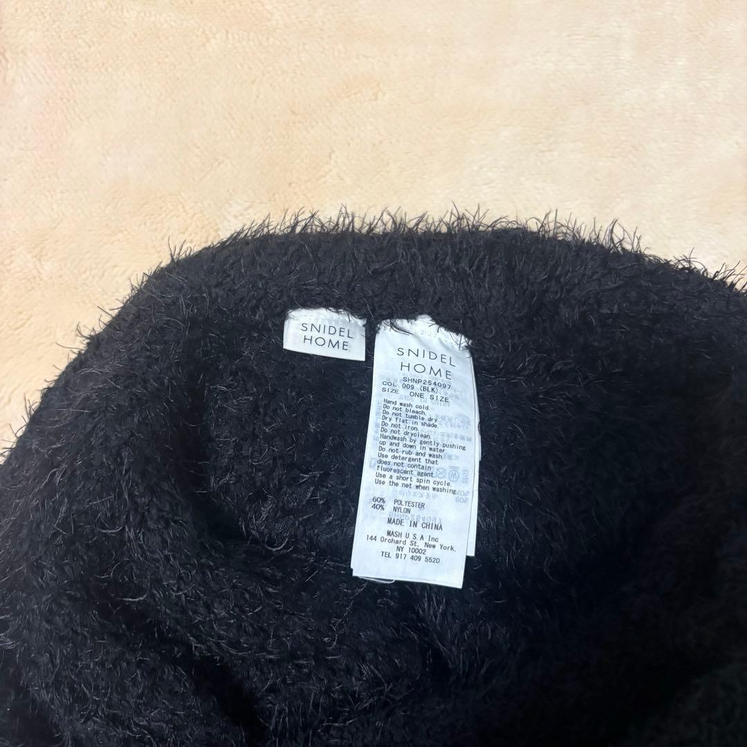 【完売品】SNIDEL 上下セット　ハロウィン2025 黒　ルームウェア