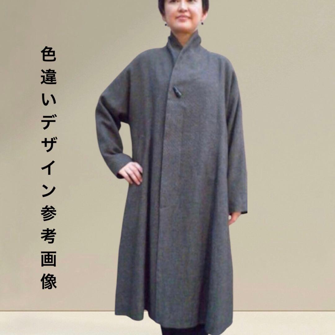 ヨーガンレール JURGEN LEHL ウールリネンツイルロングコート - メルカリ