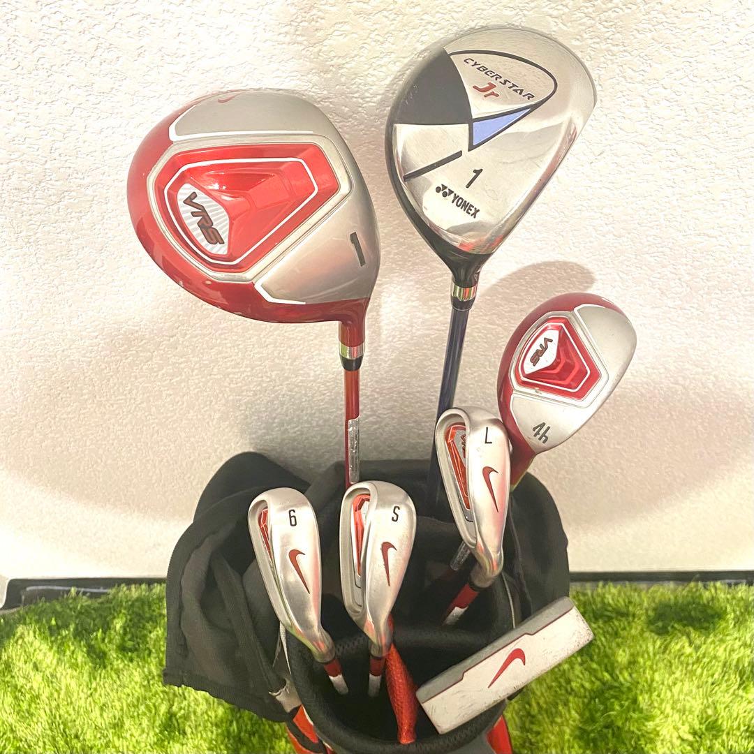 NIKE VRS ジュニア用ゴルフクラブセット 7本 適正身長130〜150cm