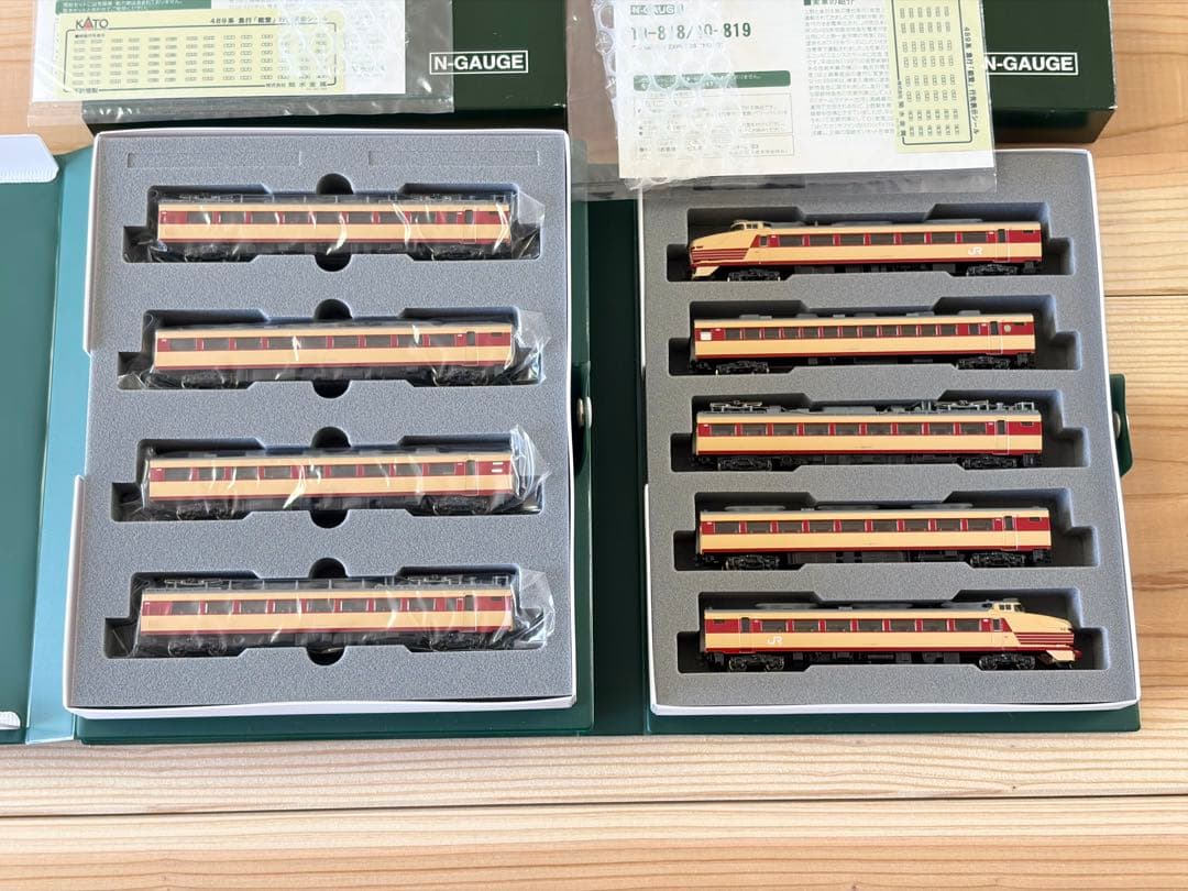 KATO 489系 急行能登 5両基本セット 4両増結セット10-818,819 - メルカリ