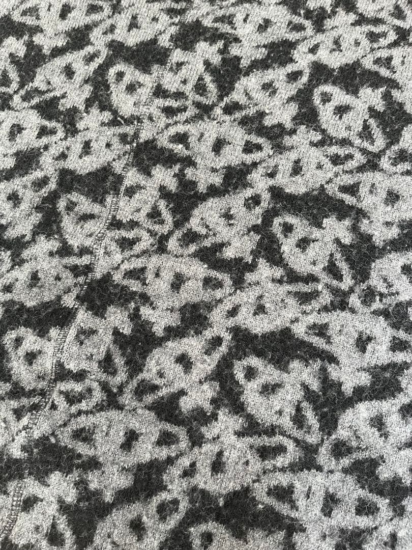 【Vivienne Westwood】　ニットポンチョ　パーカー　オーブ総柄