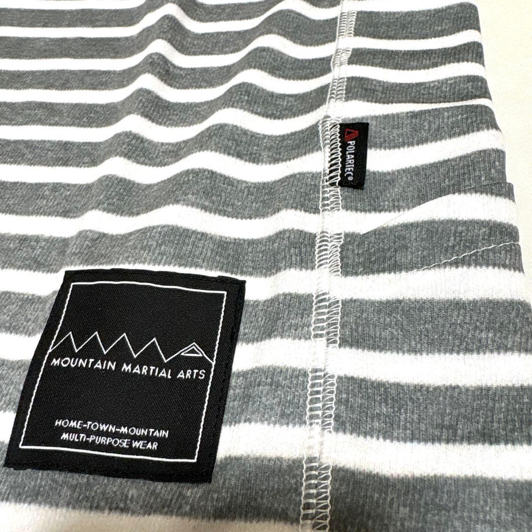 MMA マウンテンマーシャルアーツ　ポーラテック　ボーダー　スリーブレス