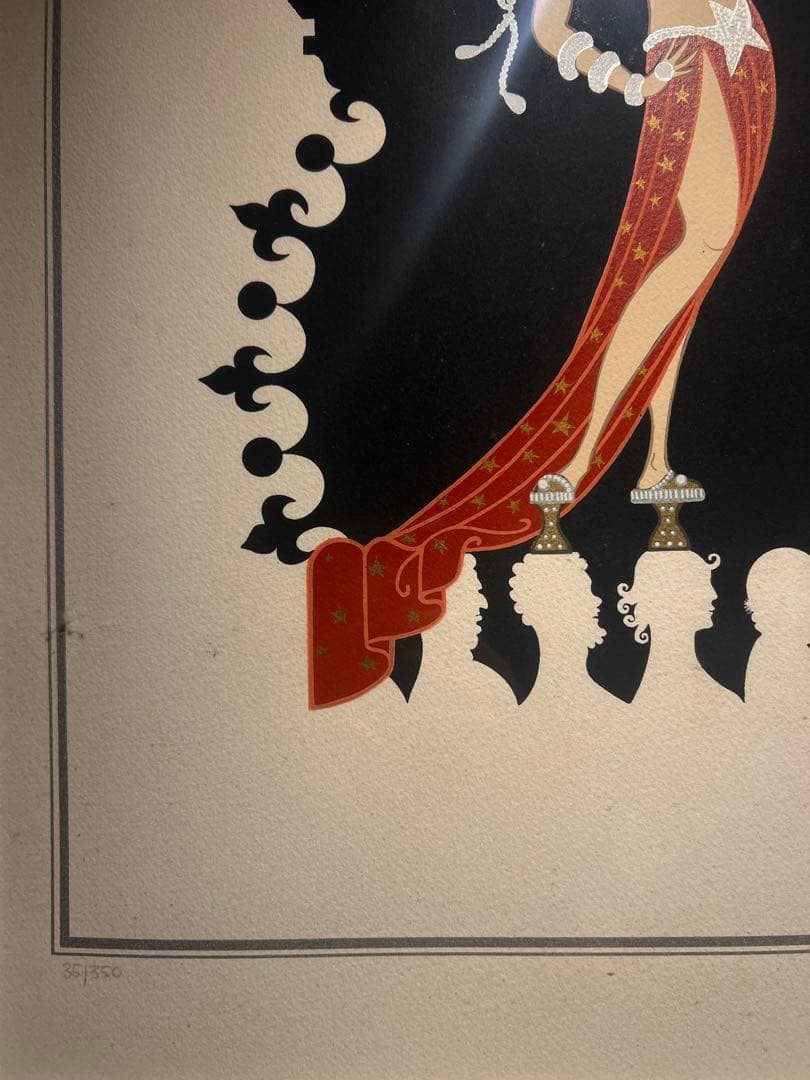 エルテ【リトグラフ】エディション　黄袋　箱あり