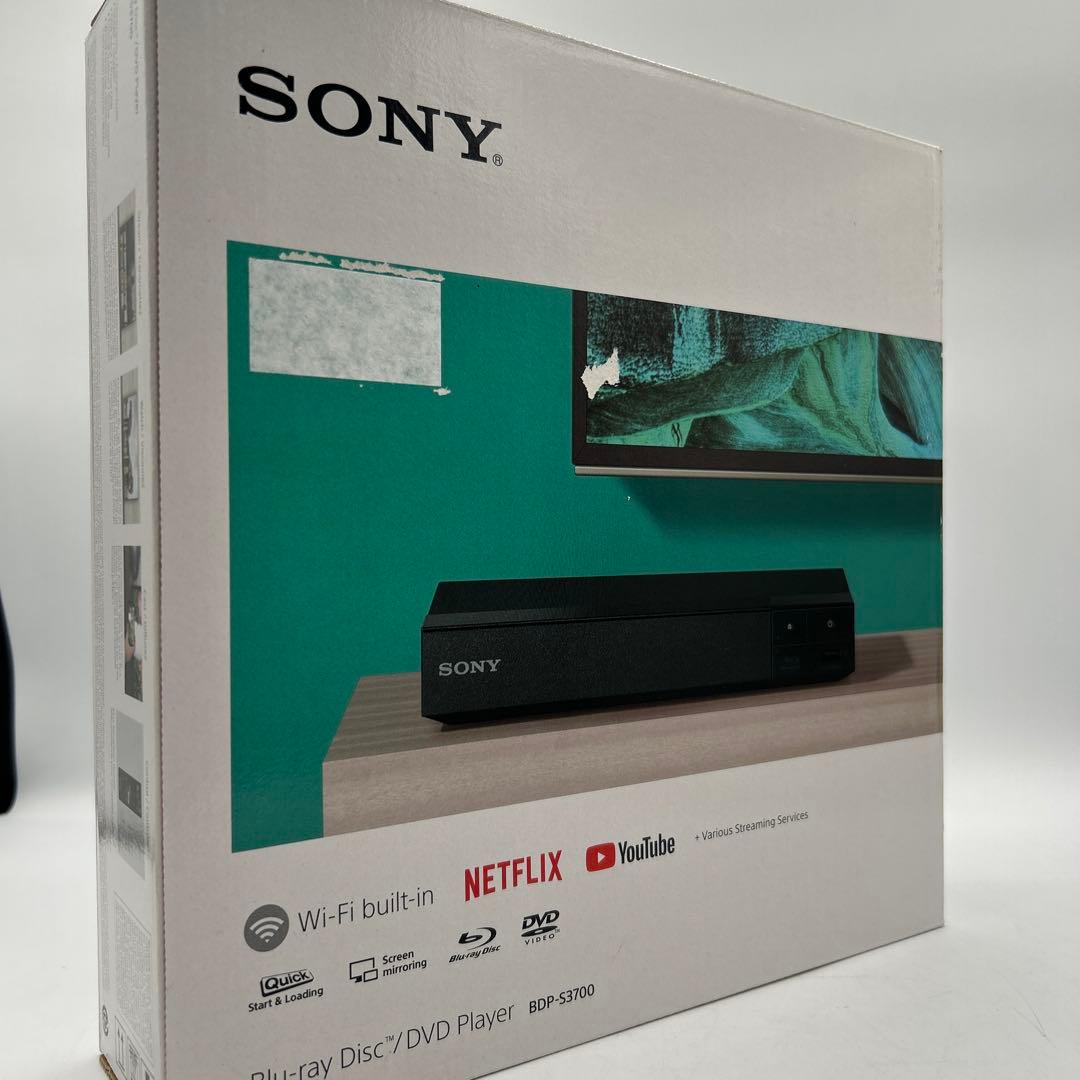 新品未使用　SONY BDP-S3700 Blu-ray　DVDプレーヤー