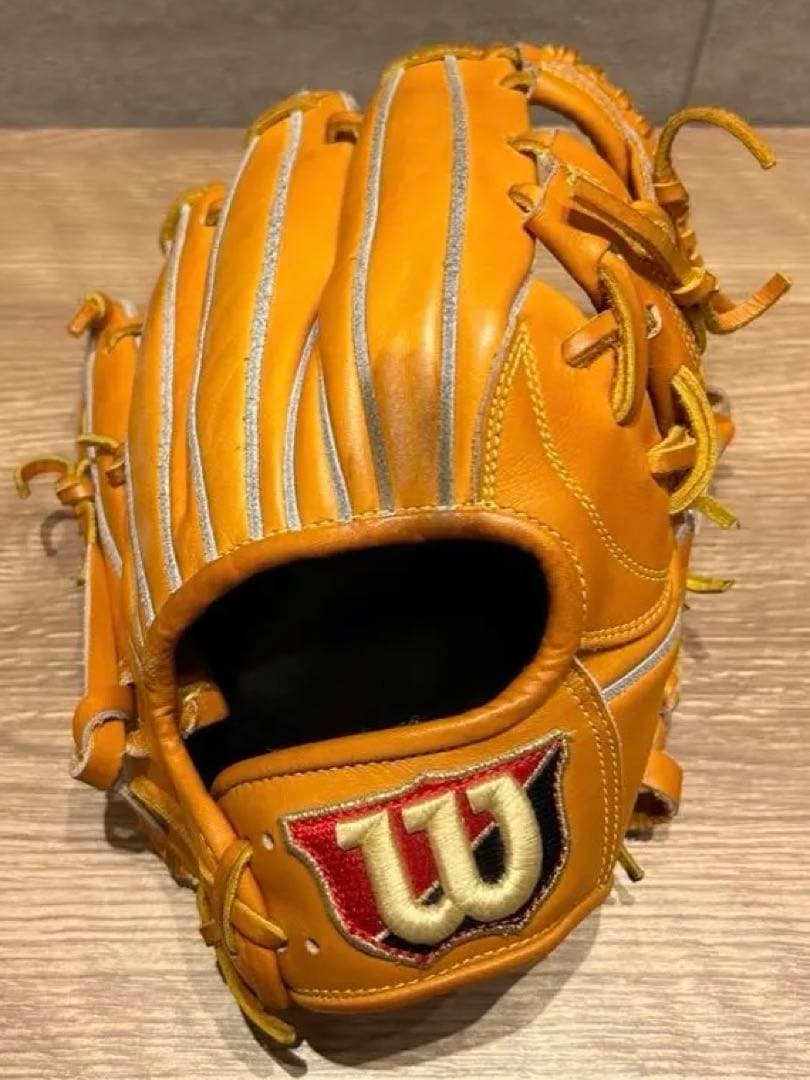 Wilson ウィルソン　野球グローブ オレンジ