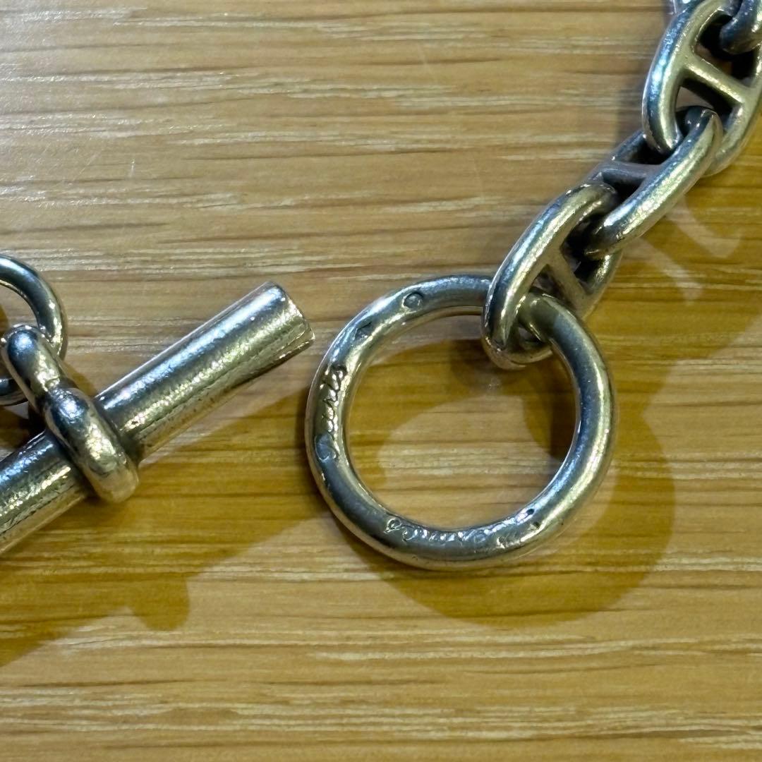 レア】HERMES シェーヌダンクルPM 18コマ 筆記体 - メルカリ