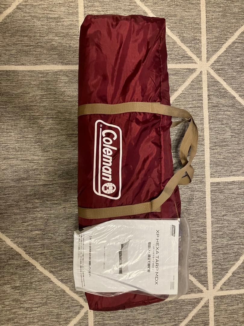 Coleman コールマン XPヘキサタープMDX バーガンディ　値下げ