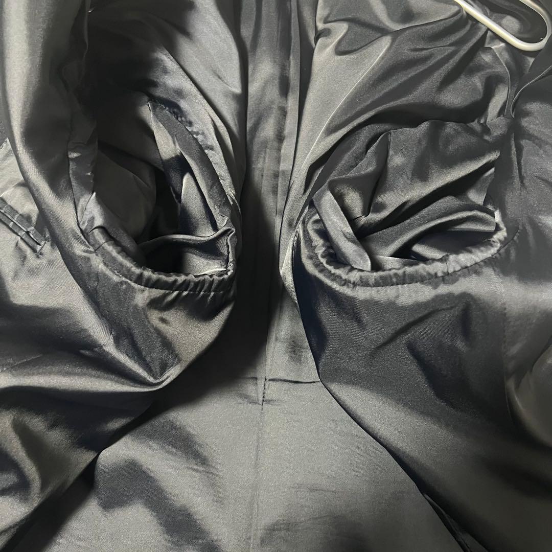 【未使用級/3XL】ユニクロ ウール カシミヤ チェスターコート ネイビー