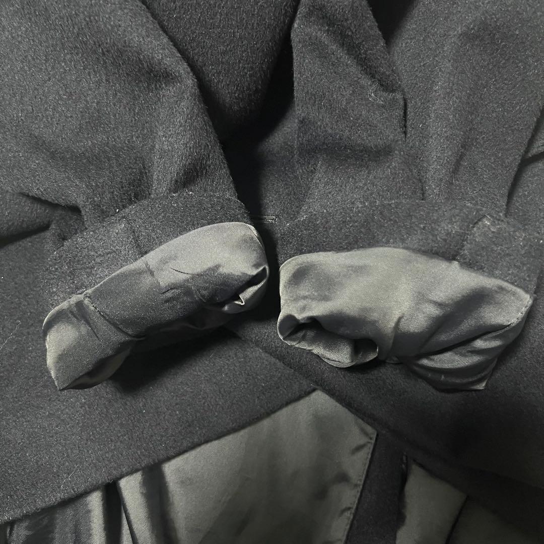 【未使用級/3XL】ユニクロ ウール カシミヤ チェスターコート ネイビー