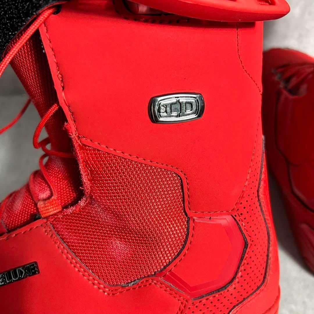 ディーラックス ID スノーボード ブーツ 23.5cm レディース スノボ 赤