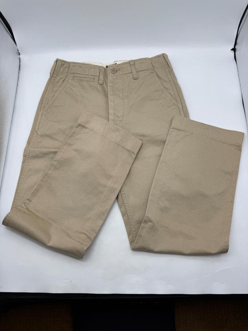 THE REAL McCOY’S リアルマッコイズ チノパン ベージュ W29