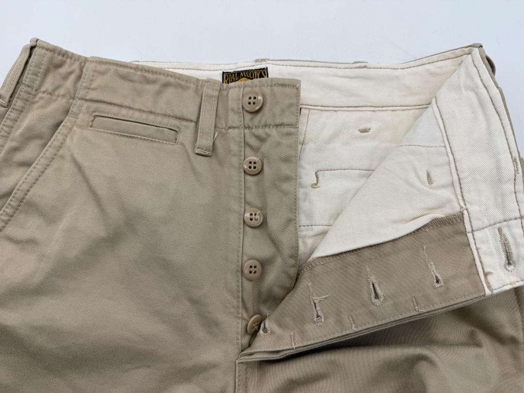 THE REAL McCOY’S リアルマッコイズ チノパン ベージュ W29