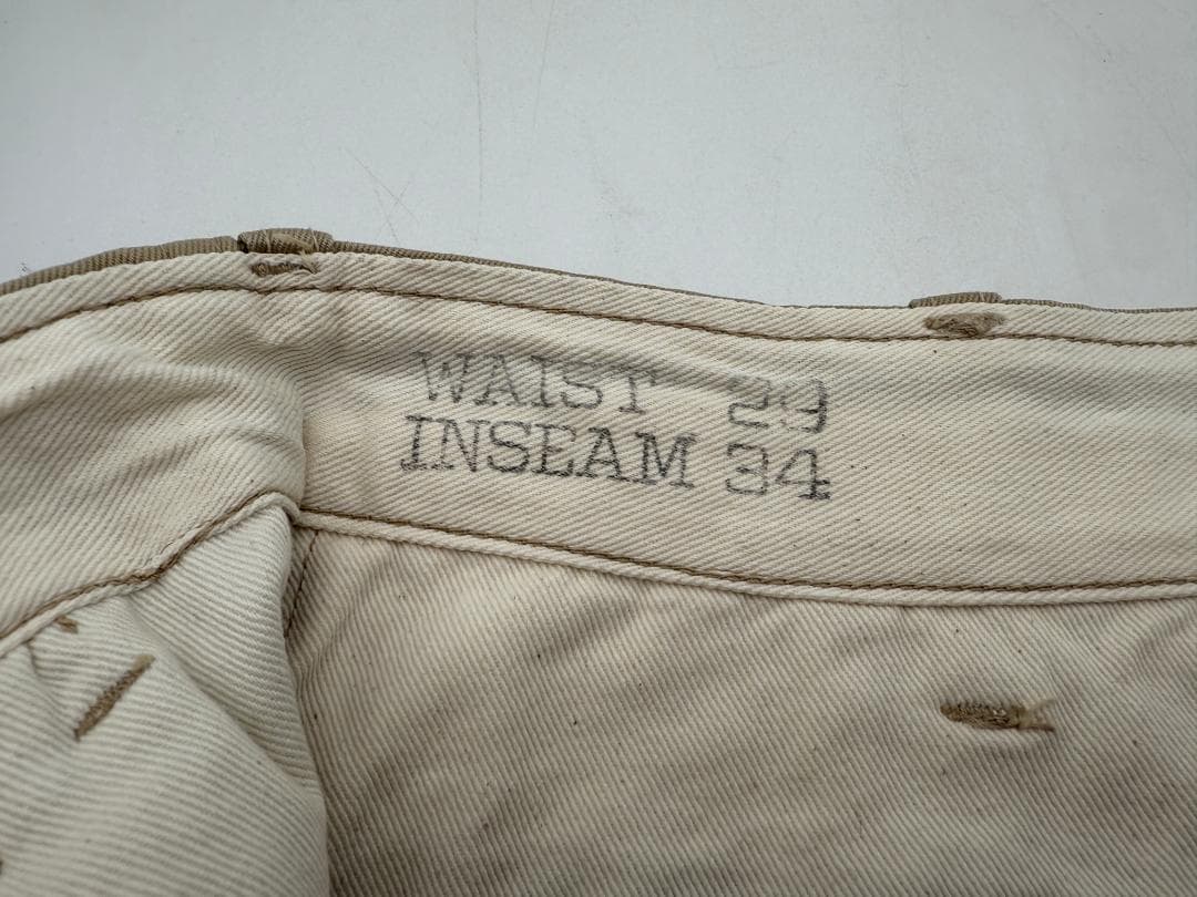 THE REAL McCOY’S リアルマッコイズ チノパン ベージュ W29