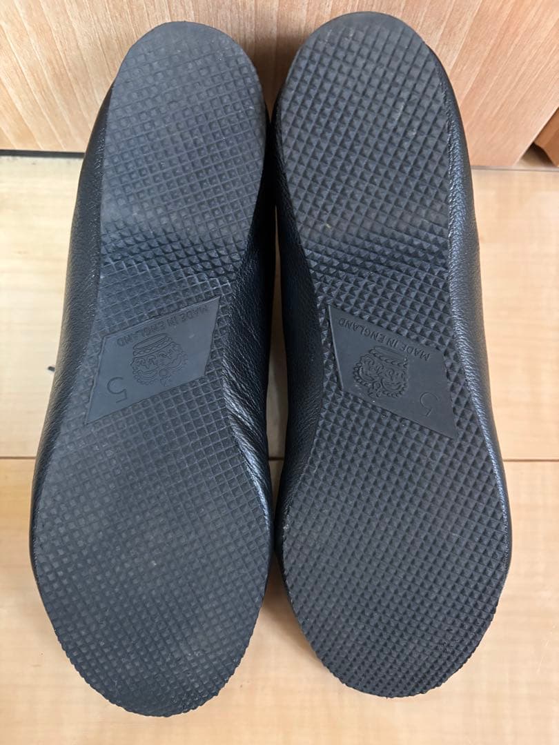 極美品！CROWN DANCE JAZZ / BLACK UK5 23.5cm