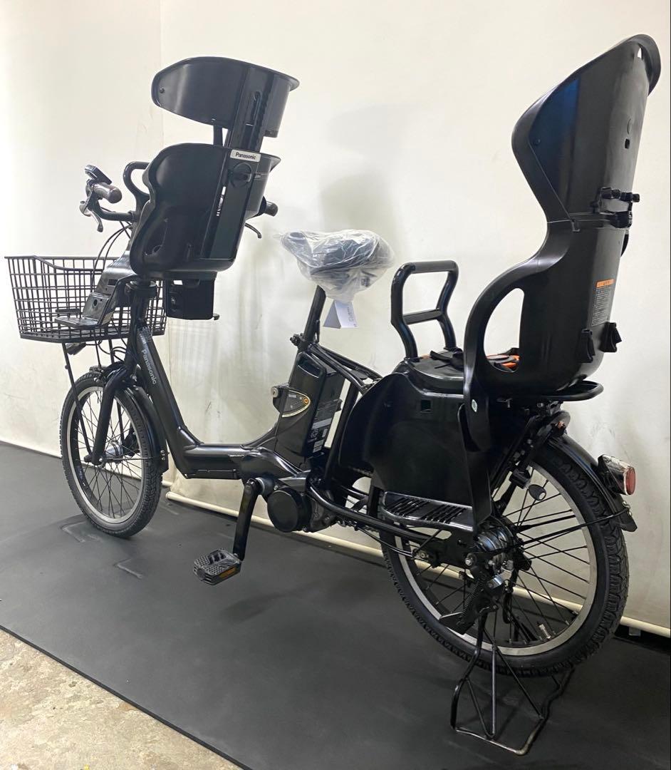1年保証 パナソニック　ギュットアニーズ　16ah 黒色　電動アシスト自転車
