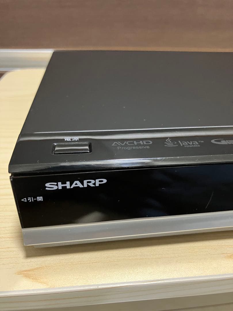 シャープ　ブルーレイディスクレコーダー　BD-W580 2016年製　メンテ済