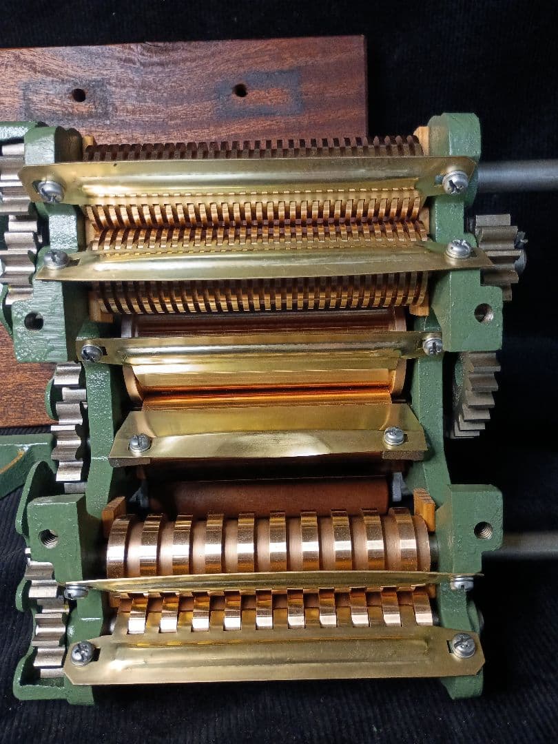 小野式製麺機2型両刃　Vintage noodle making machine