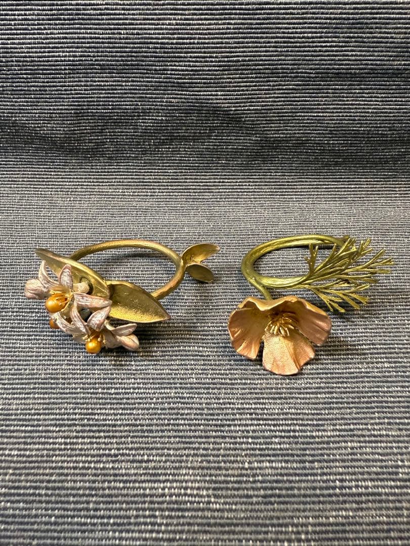 アトリエジュンコ　ナプキンリング2個