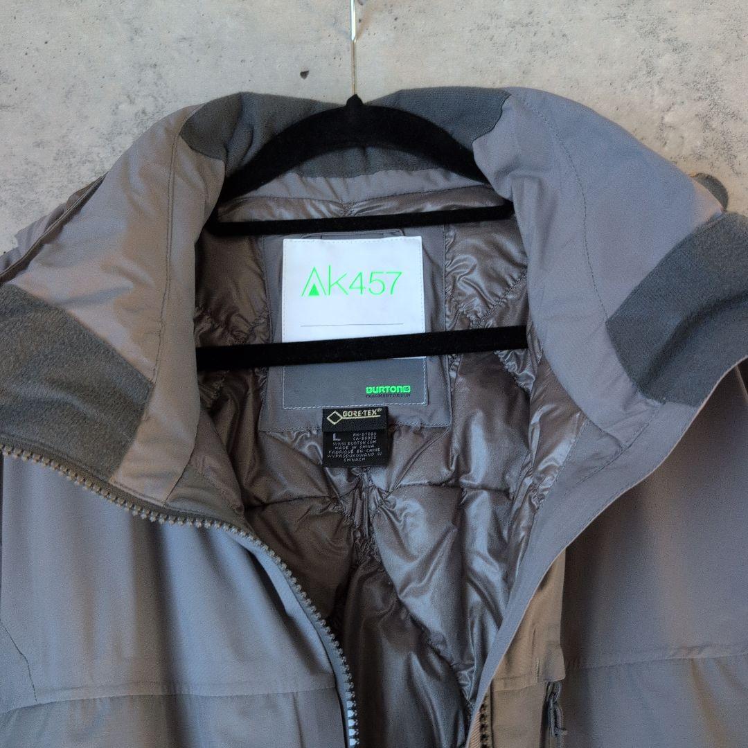 美品 BURTON AK457 LIGHT DOWN JACKET Gray