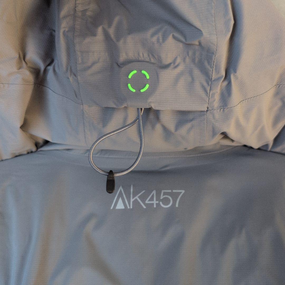 美品 BURTON AK457 LIGHT DOWN JACKET Gray