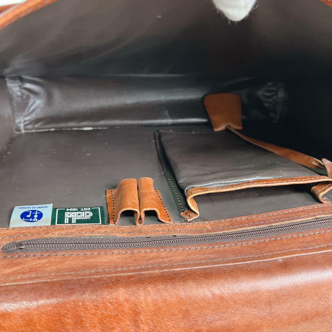 Lugard ラガード 青木鞄 ショルダーバッグ クラッチ2way 本革 鍵付き