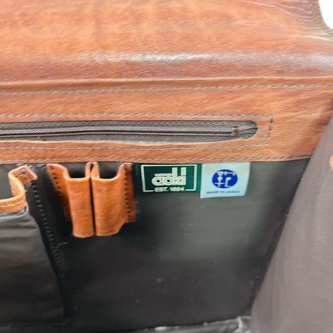 Lugard ラガード 青木鞄 ショルダーバッグ クラッチ2way 本革 鍵付き