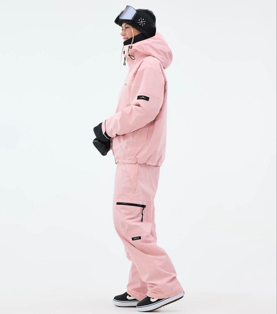  ピンク スノーボードウェア セットxxs　美品