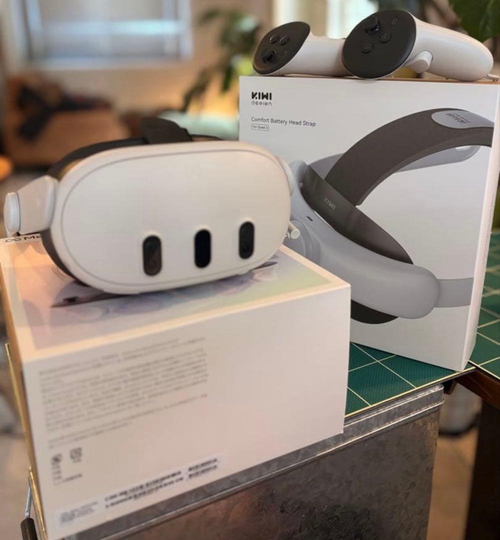  Quest 3（512GBモデル）＋バッテリーヘッドストラップ セット