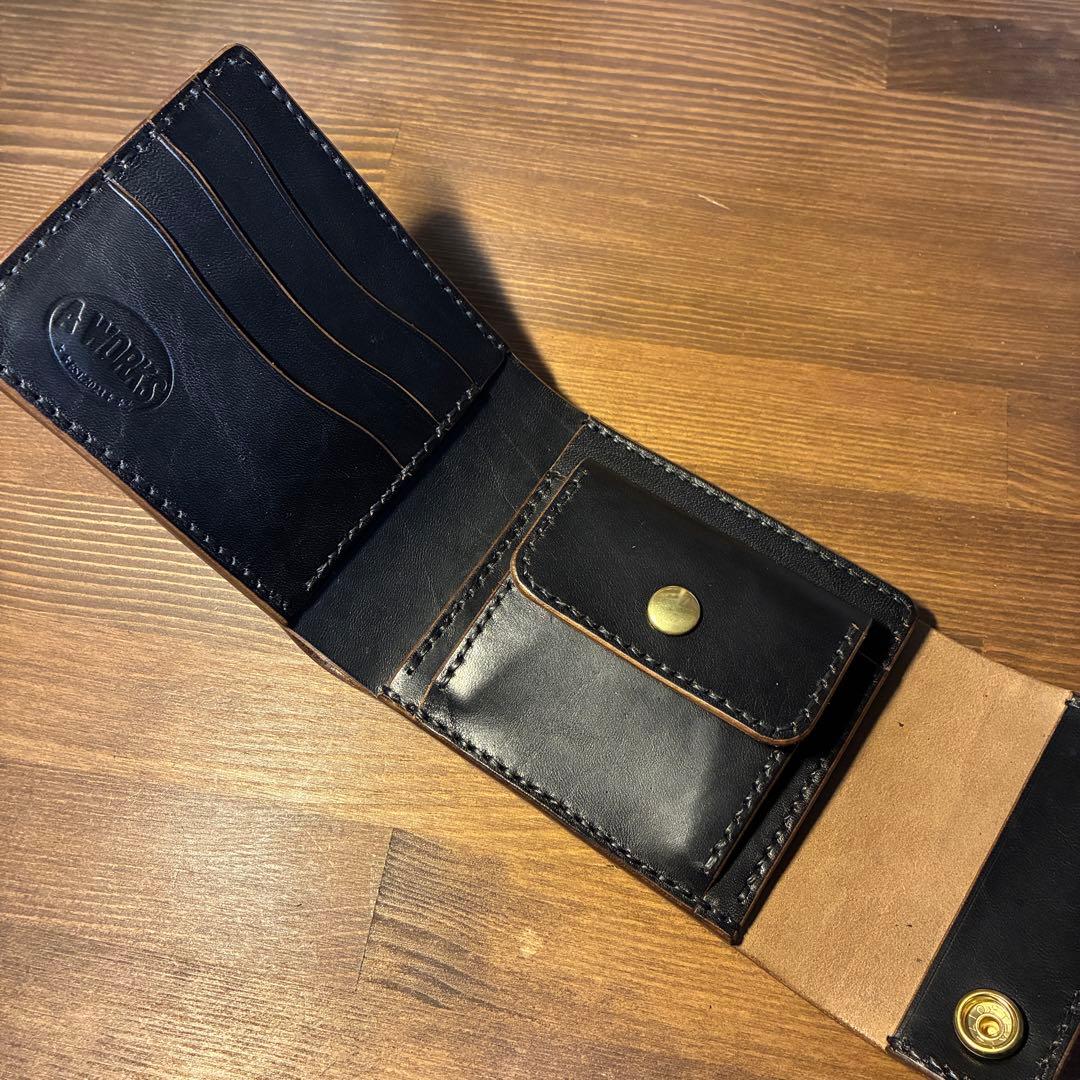 トラッカーウォレット　ハーフタイプ　MARYAM社　ホースバット　二つ折り