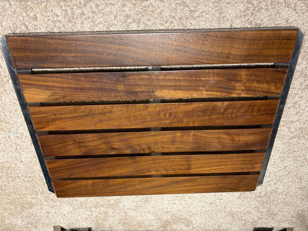 もい様専用シェルコン25用、天板、スタンド。ウォルナット使用