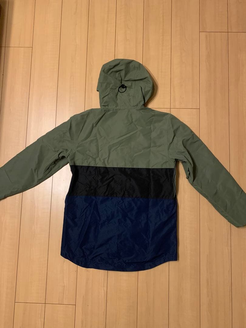 SESSIONS フード付きジャケット オリーブグリーン/ネイビー