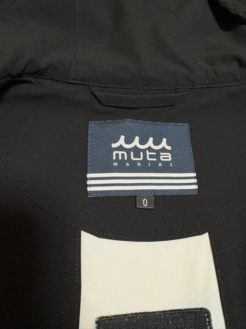 NUTA MARINE ジャケット ブラック/ホワイト