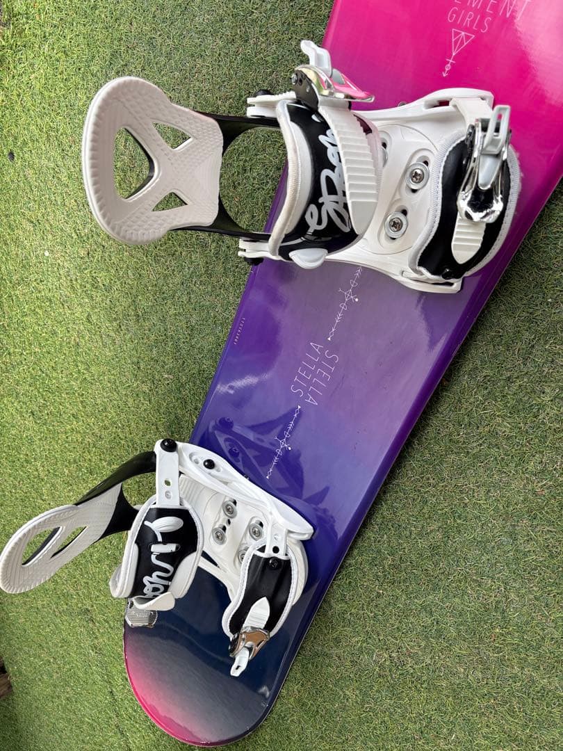 ELEMENT GIRLS STELLA スノーボード spoonビンディング - メルカリ