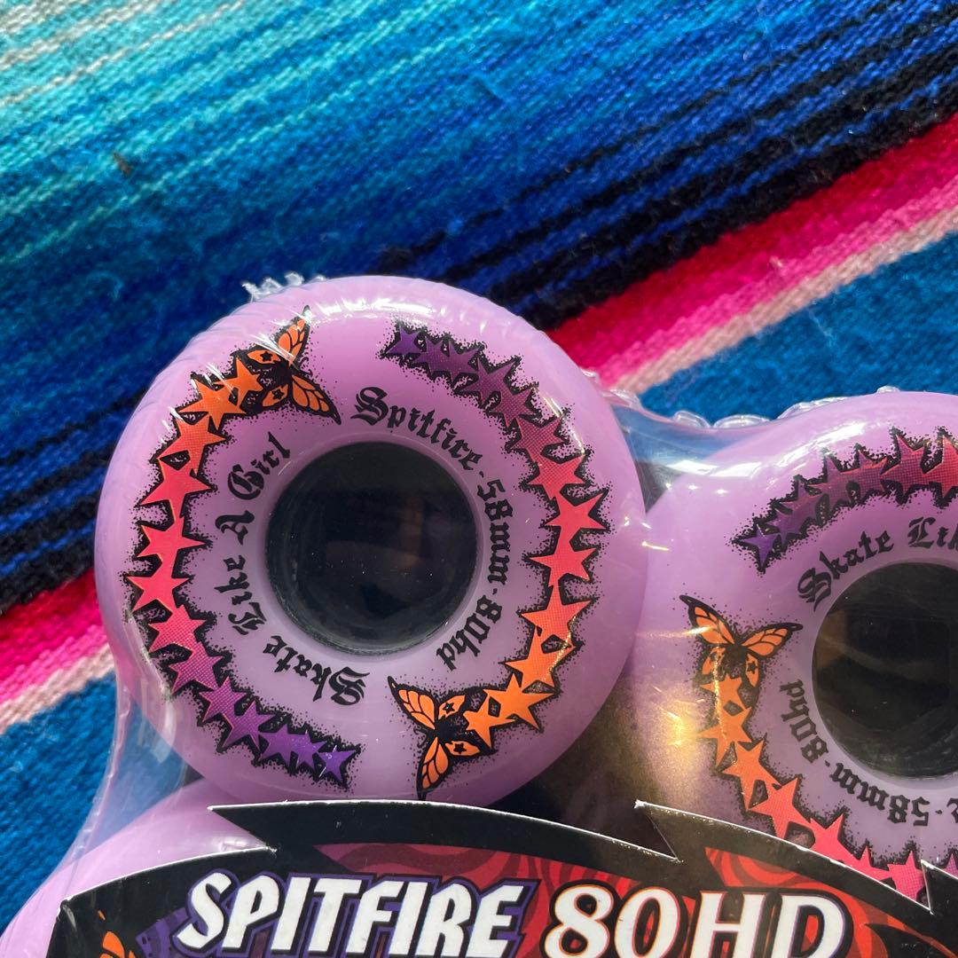 SPITFIRE Skate Like A Girl 58mm80HD スケボー