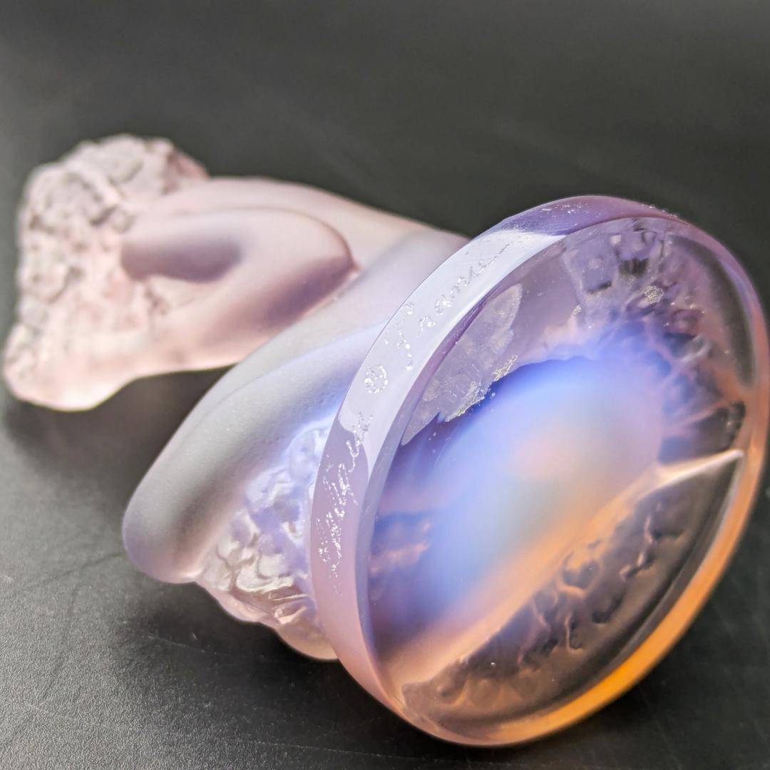 ラリック フロレアル オパルセント ラベンダーフロスト裸婦像