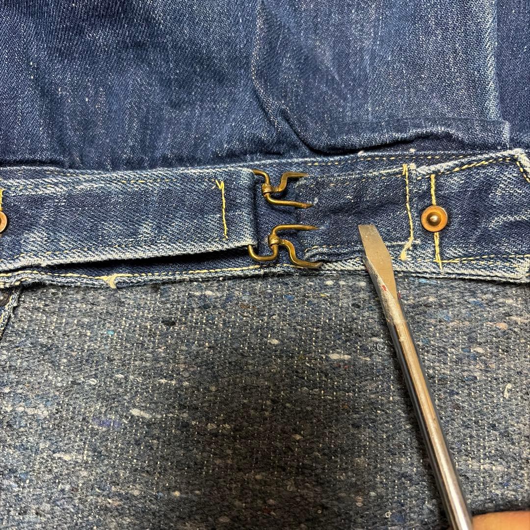 40’s ビンテージ デニムジャケット Gジャン シンチバック
