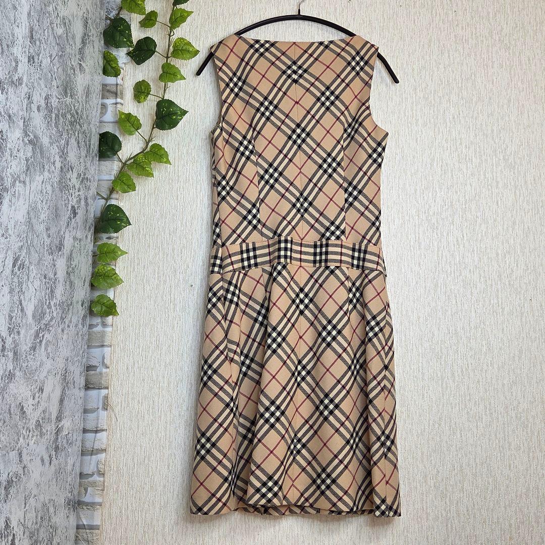 BURBERRY BLUE LABEL ノースリーブワンピース　ノバチェック
