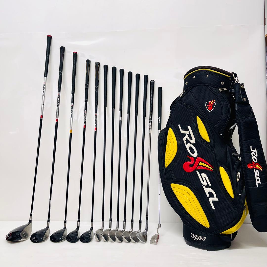 初心者向け テーラーメイド ゴルフセット ゴルフ一式 バーナー クラブセット