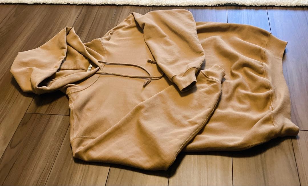 トップス AURALEE SUPER SOFT HEAVY SWEAT P/O PARKA