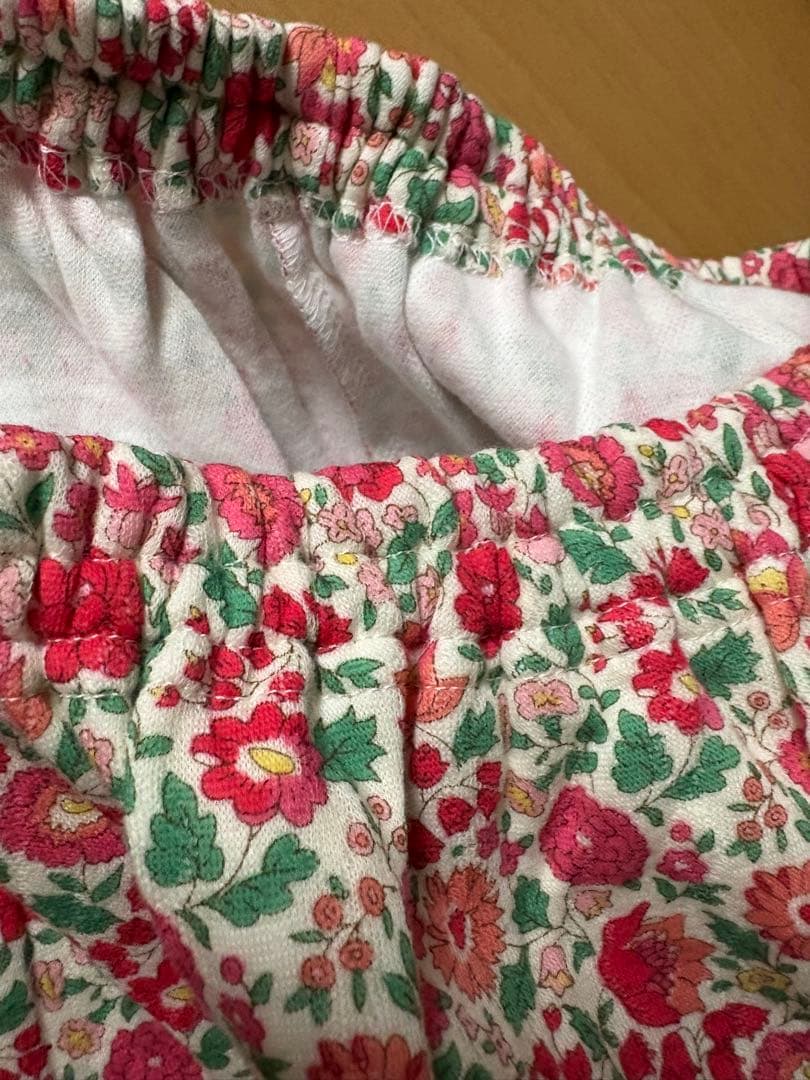 新品 リバティ LPサイズ中わた入り 長袖 パジャマ 秋冬用 お値下げ⭐︎