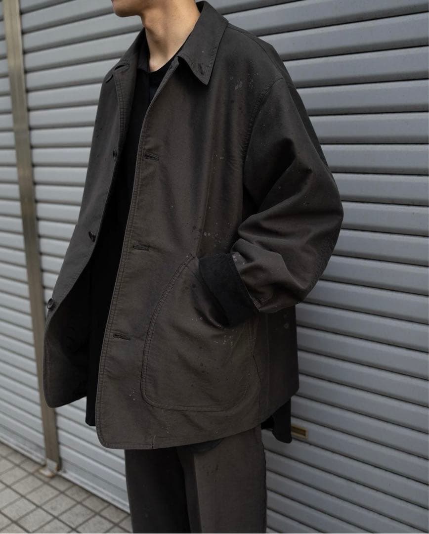 yoke ヨーク PAINTED BIG COVERALL JACKET - メルカリ