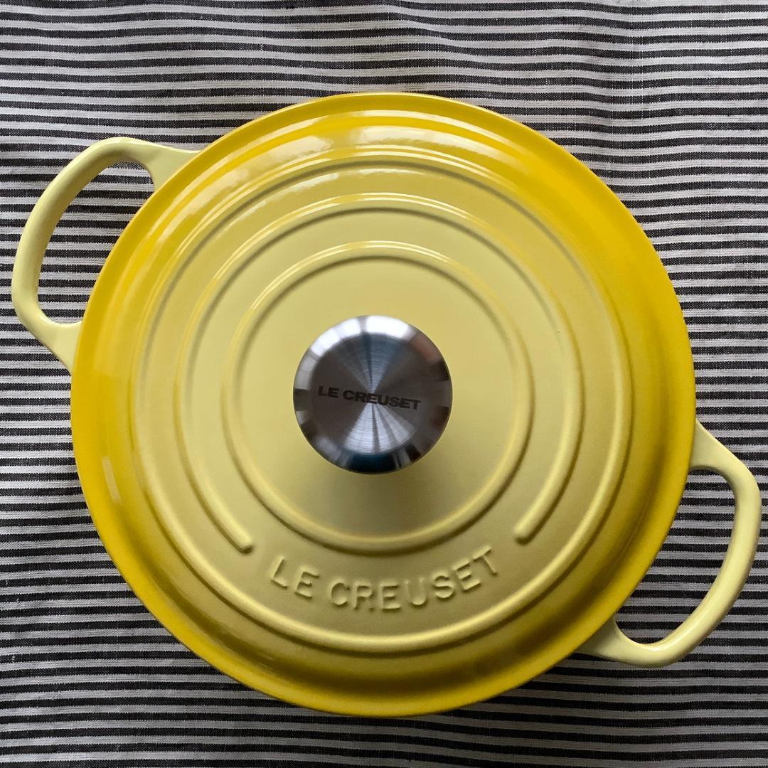 フランス直輸入】ストウブ ココットロンド 24センチ マスタード色