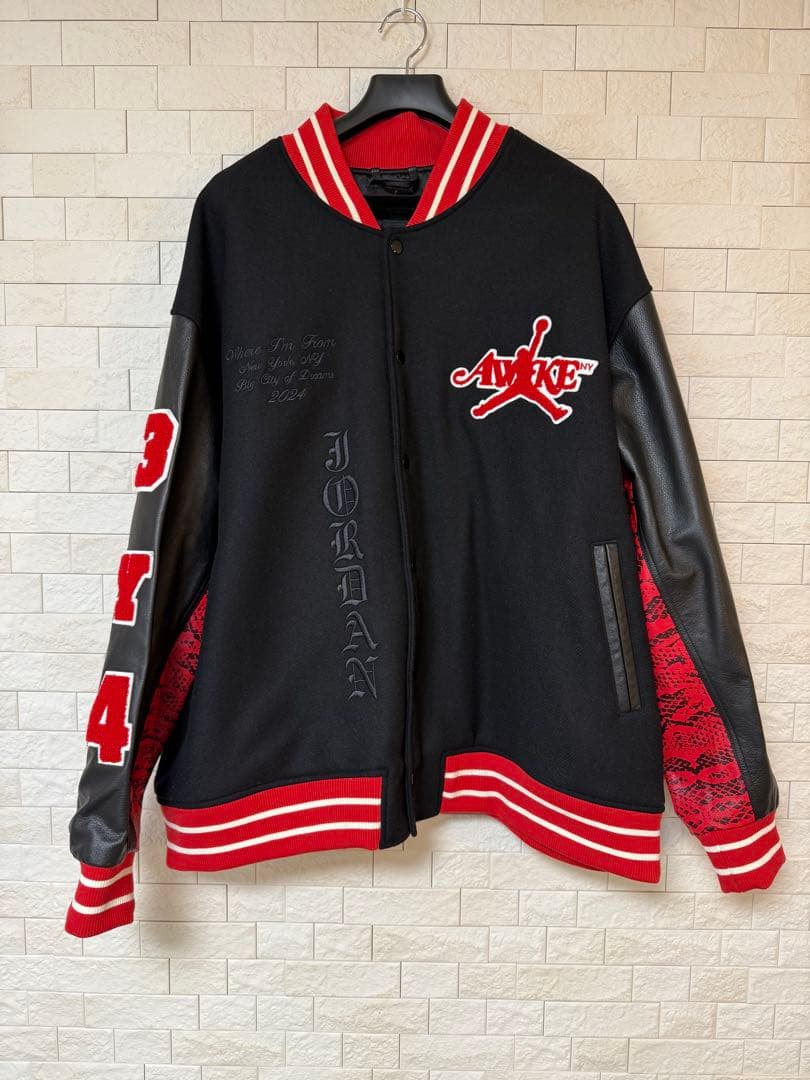 試着のみ極美品✨AWAKE NY × JORDAN スタジアムジャケット