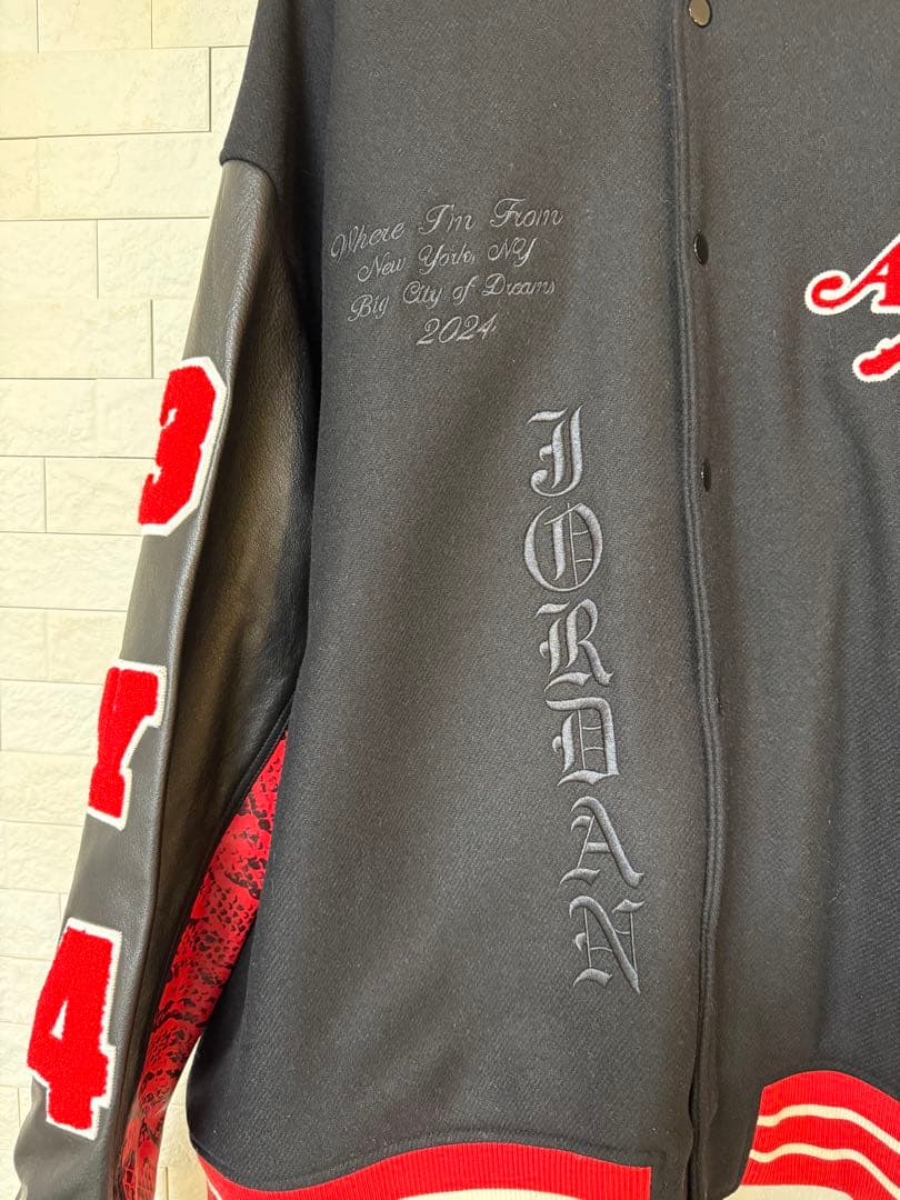 試着のみ極美品✨AWAKE NY × JORDAN スタジアムジャケット