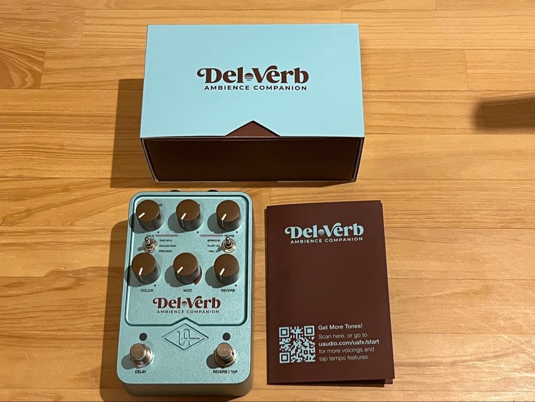 ギター UNIVERSAL AUDIO UAFX Del-Verb