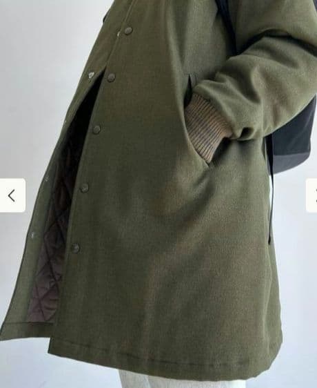 BEAMS BOY / ポリエステル バーシティ コート